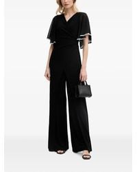 Joseph Ribkoff - Embellished Wrap-Front Jumpsuit - Lyst