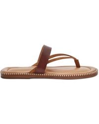 Dries Van Noten - Stitched Leather Sandals - Lyst