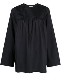 Lemaire - Round-neck Wide-sleeve Top - Lyst