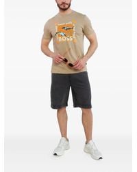 BOSS - Shorts Sportivi Con Coulisse - Lyst