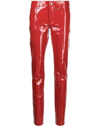 Zadig & Voltaire - Peko Skinny Vinyl Trousers - Lyst