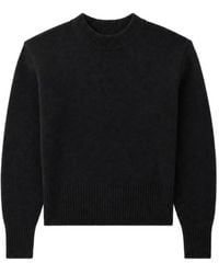 IRO - Jersey Con Ribete De Canalé Y Cuello Redondo - Lyst