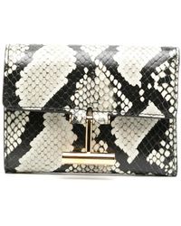 Tom Ford - Cartera con efecto de piel de serpiente - Lyst