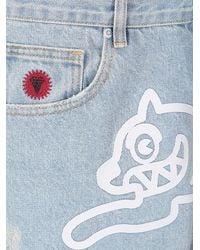 ICECREAM - Running Dog Denim Shorts - Lyst