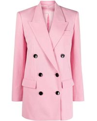 Isabel Marant - Nevim Double-Breasted Blazer - Lyst