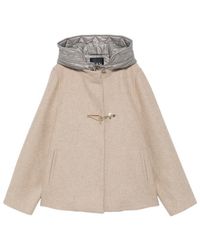 Fay - Toggle-Fastening Hooded Jacket - Lyst
