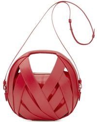 PERRIN Paris - Le Petit Panier Basket-Weave Shoulder Bag - Lyst