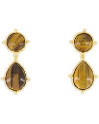 Sylvia Toledano - 2 Pierres Dots Drop Earrings - Lyst