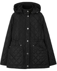 Burberry - Quilted Nylon Jacket - Lyst