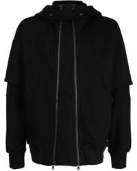 The Viridi-anne - Double-Breasted Zip-Up Jacket - Lyst