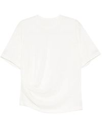 JNBY - Draped T-Shirt - Lyst