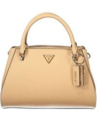 Guess - Noelle Saffiano-Effect Logo-Plaque Tote Bag - Lyst
