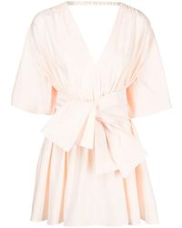 Acler - Vestido corto con detalle de nudo - Lyst