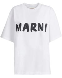 Marni - T-Shirt With Print - Lyst