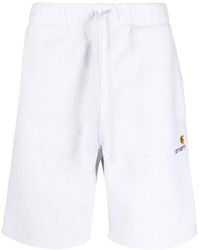 Carhartt - Drawstring Cotton-Blend Shorts - Lyst