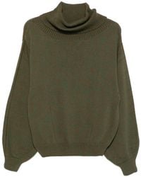 Baserange - Ribbed-Knit Roll-Neck Sweater - Lyst