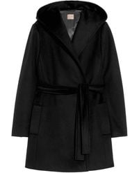Pennyblack - Hooded Belted Coat - Lyst