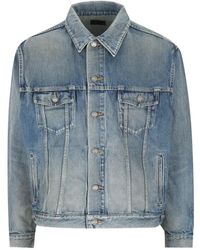 Saint Laurent - Denim Trucker Jacket - Lyst