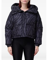 Save The Duck - Rhiannon Zebra-Print Puffer Jacket - Lyst