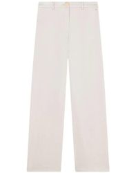 ARMANI EXCHANGE - Button-Fastening Trousers - Lyst