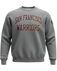 Mitchell & Ness - X Nba Golden State Warriors The City Sweatshirt - Lyst