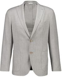 Boglioli - SUIT 2 BUTTONS VIRGIN WOOL AND SILK - Lyst