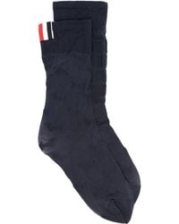 Thom Browne - Rwb-stripe Socks - Lyst