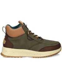 HEYDUDE - Tahoe Classic Lace-Up Panelled Sneakers - Lyst