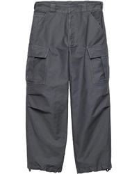 Prada - Pantalon Cargo En Coton - Lyst