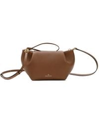 La Portegna - Small Martita Leather Clutch Bag - Lyst