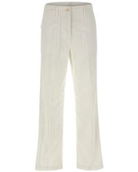 Aspesi - Corduroy Trousers - Lyst