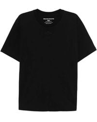 White Mountaineering - T-Shirt Mit Logo-Stickerei - Lyst