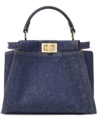 Fendi - Peekaboo Mini Bag - Lyst