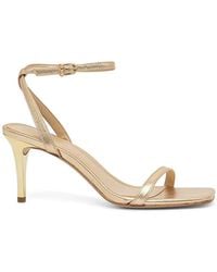 MICHAEL Michael Kors - Buckle-Strap Heeled Sandals - Lyst