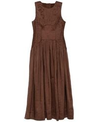 Aje. - Medea Pleated-Bodice Dress - Lyst