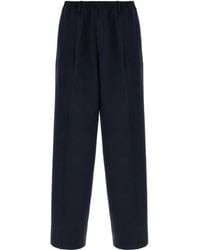 Cellar Door - Pleated Elasticated-Waistband Trousers - Lyst