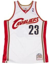 Mitchell & Ness - X Nba Cleveland Cavaliers Lebron James 2003-04 Swingman Jersey - Lyst