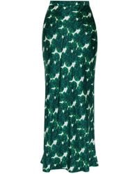 Max Mara - Maxi-Rok Met Bloemenprint - Lyst