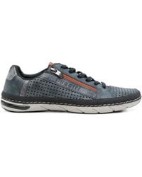 Bugatti - Perforated Side-Zip Sneakers - Lyst