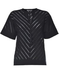 Jil Sander - Gestreepte Top - Lyst
