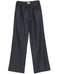 Manzoni 24 - Drawstring Wide-Leg Trousers - Lyst