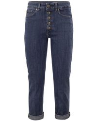 Dondup - Esibizionista Cropped Jeans - Lyst