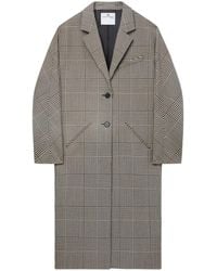 Courreges - Long Cocoon Coat - Lyst