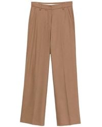Max Mara - Pressed-Crease Straight-Leg Trousers - Lyst