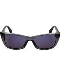 adidas - Logo-Print Cat-Eye Sunglasses - Lyst