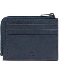 Piquadro - Zip Cardholder - Lyst