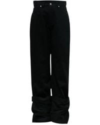 Hache - Reverse Cotton Pants - Lyst