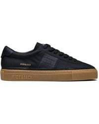 HIDE & JACK - Crocodile-Effect Leather Sneakers - Lyst