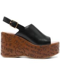 Chloé - Maxime 80mm サンダル - Lyst