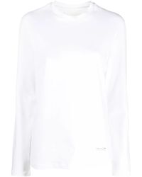 Jil Sander - Long-Sleeve Cotton T-Shirt - Lyst